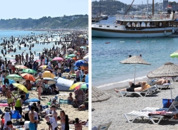 صور تظهر اختلافًا صارخًا بين شواطئ تركيا والمملكة المتحدة