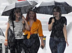 الأرصاد التركية تحذر : أمطار غزيرة متوقعة في هذه المدن