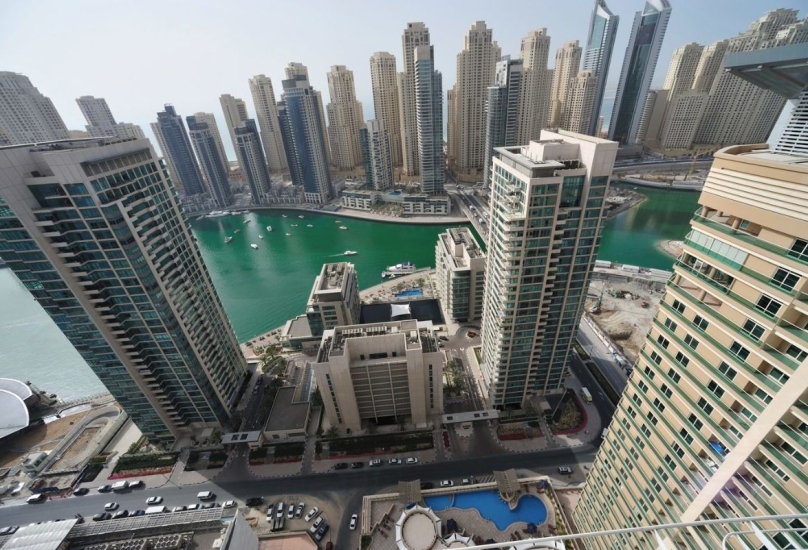مشهد عام من مدينة دبي-صورة أرشيفية
